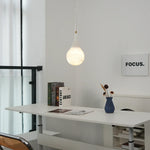 Alabaster Raindrop Pendant Light — image 9