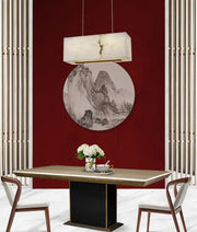 Alabaster Rectangular Chandelier — image 7