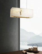 Alabaster Rectangular Chandelier — image 5