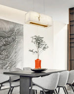 Alabaster Rectangular Chandelier — image 4