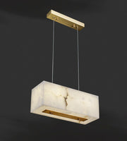 Alabaster Rectangular Chandelier — image 9