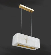 Alabaster Rectangular Chandelier — image 10