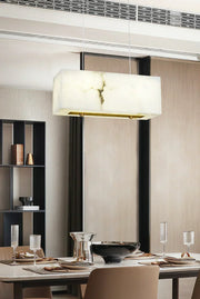 Alabaster Rectangular Chandelier — image 8