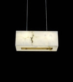 Alabaster Rectangular Chandelier — image 11