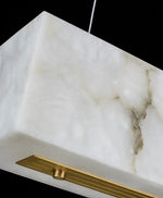 Alabaster Rectangular Chandelier — image 16