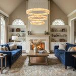 Alabaster Rivage Round Chandelier