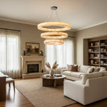 Alabaster Rivage Round Chandelier