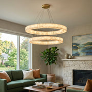 Alabaster Rivage Round Chandelier