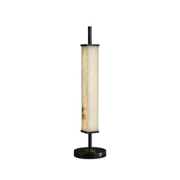 Alabaster Serano Brass Table Lamp — image 1