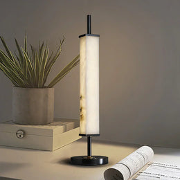 Alabaster Serano Brass Table Lamp — image 2