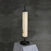 Alabaster Serano Brass Table Lamp — image 10