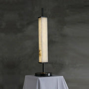 Alabaster Serano Brass Table Lamp — image 11