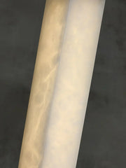 Alabaster Serano Brass Table Lamp — image 13