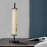 Alabaster Serano Brass Table Lamp — image 8