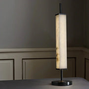 Alabaster Serano Brass Table Lamp — image 9