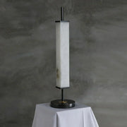 Alabaster Serano Brass Table Lamp — image 12