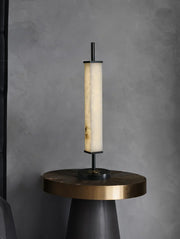 Alabaster Serano Brass Table Lamp — image 3