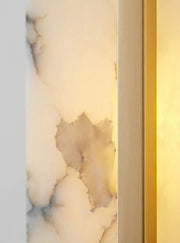 Alabaster Square Wall Sconce