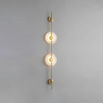 Alabaster Vertical Wall Sconce