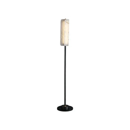 Alabaster Years Brass Floor Lamp — image 1
