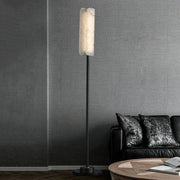 Alabaster Years Brass Floor Lamp — image 6