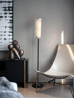 Alabaster Years Brass Floor Lamp — image 8