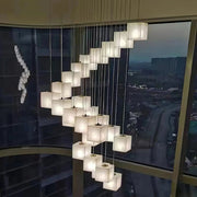 Alabaster Box Chandelier — image 16