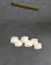 Alabaster Box Chandelier — image 31
