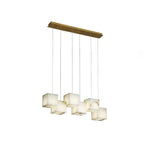 Alabaster Box Chandelier — image 1
