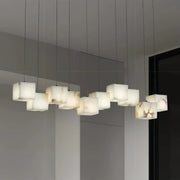 Alabaster Box Chandelier — image 24