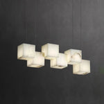 Alabaster Box Chandelier — image 33