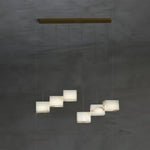 Alabaster Box Chandelier — image 25