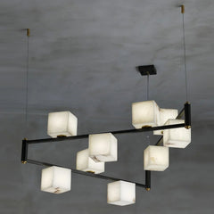 9 Heads L 105cm x W 105cm x H 45cm / L 41.3″ x W 41.3″ x H 17.7″