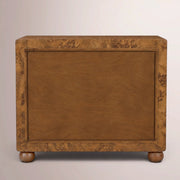 Alvory 3-Drawer Nightstand — WARM BURL
