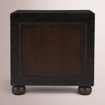 Alvory Nightstand — DARK BROWN BURL