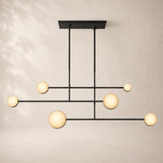 Aleron Linear Disc Chandelier 54