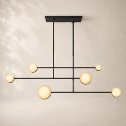 Aleron Linear Disc Chandelier 54