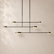 Aleron Linear Disc Chandelier 54