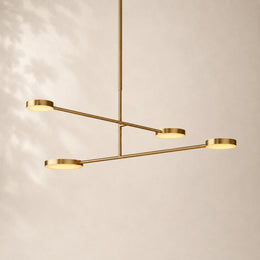 Aleron Sculptural Disc Chandelier 36