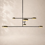 Aleron Sculptural Disc Chandelier 46