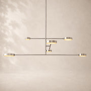 Aleron Sculptural Disc Chandelier 46