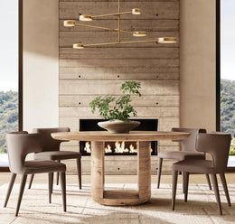 Aleron Sculptural Disc Chandelier 46