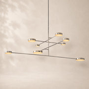 Aleron Sculptural Disc Chandelier 60
