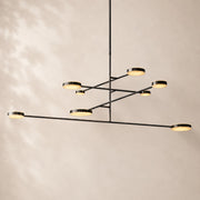 Aleron Sculptural Disc Chandelier 60