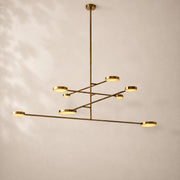 Aleron Sculptural Disc Chandelier 60