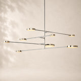 Aleron Linear Disc Chandelier 72