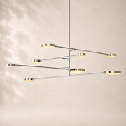 Aleron Linear Disc Chandelier 72
