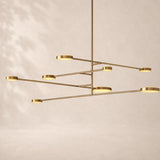 Aleron Linear Disc Chandelier 72