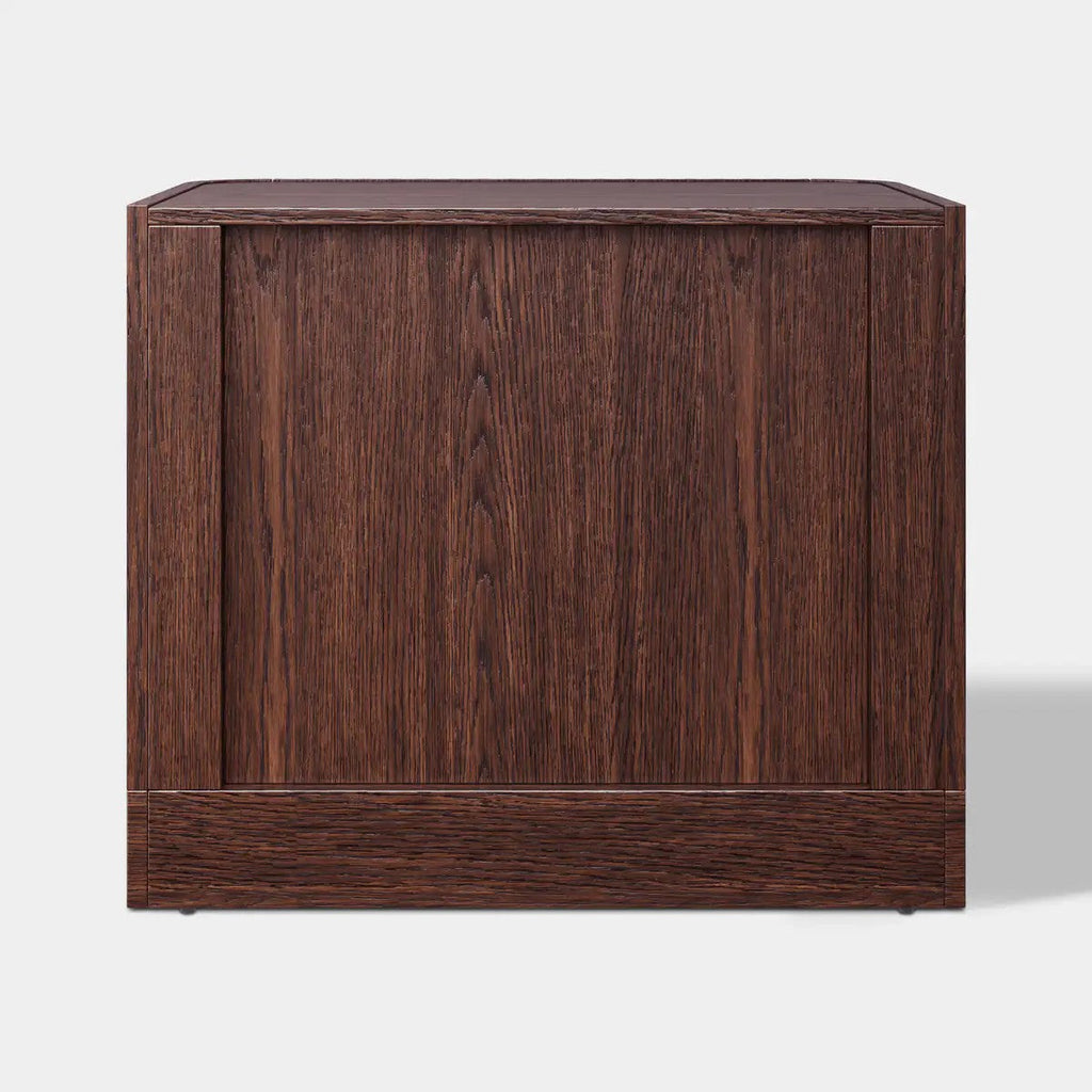 Kian Solid Oak Nightstand For Bedroom