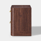 Kian Solid Oak Nightstand For Bedroom